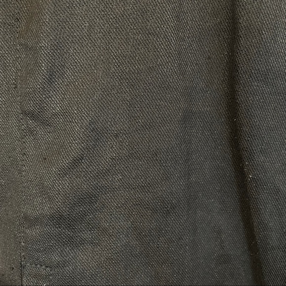 Vince Linen & Lamb Leather Moto Jacket – Black – Size 2 - Picture 12 of 14